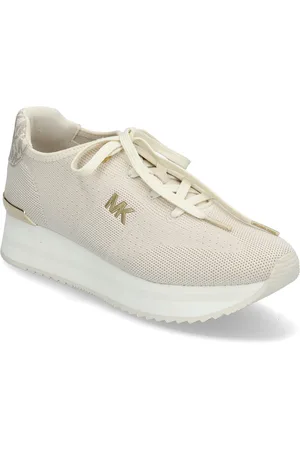Michael Kors Monique Knit Trainer Cream