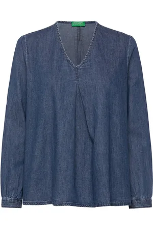 Benetton Blouse Blue