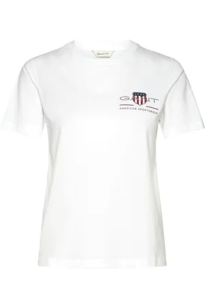 GANT Reg Archive Shield Ss T-Shirt White