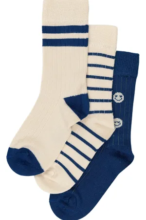 Minipop ® Season Bamboo Socks 3 Pcs Blue