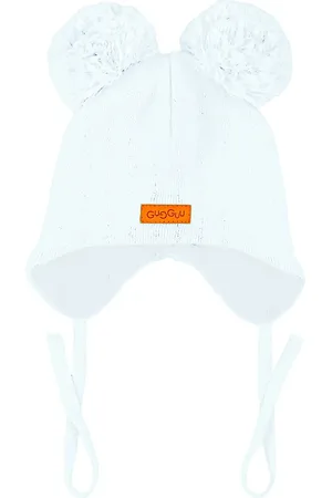 Gugguu Cotton Double Tuft Baby Beanie Blue
