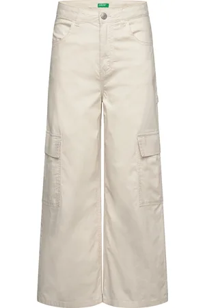 Benetton Trousers Cream