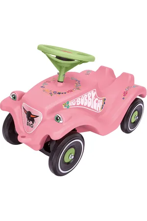 BIG Bobby Car Classic Flower Pink