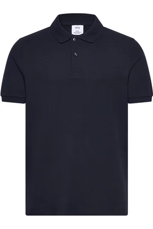 MANGO Regular-Fit Cotton Piqué Polo Shirt Navy