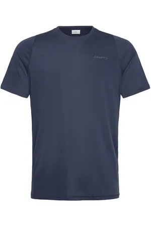 Craft Collective Bi-Blend Ss Tee M Navy