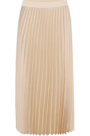Claire Woman Cwnalinee - Skirt Beige