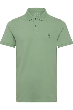 Abercrombie & Fitch Anf Mens Knits Green