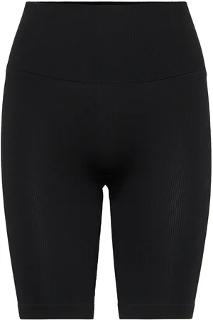 Craft Collective Rib Short Tights W Black