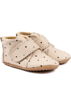 Pom Pom Beginners Velcro Scallops Cream
