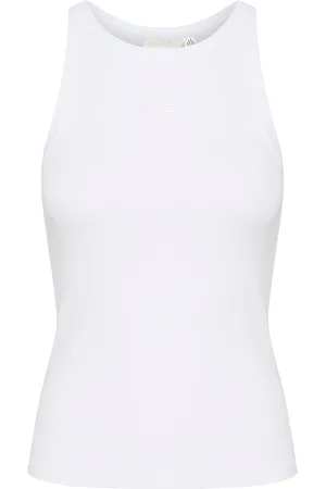 Gestuz Gzdrew Logo Tank 2.0 White