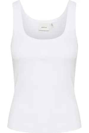 Gestuz Gzdrew Logo Top 2.0 White