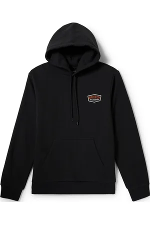 Brixton Freeman Hoodie Black