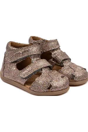 Pom Pom Starters Two Velcro Scalloped Sand Pink