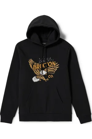 Brixton Keeler Hoodie Black