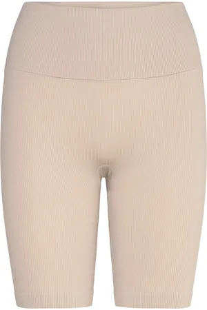 Craft Collective Rib Short Tights W Beige
