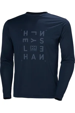 Helly Hansen Skog Graphic Ls Tee Navy