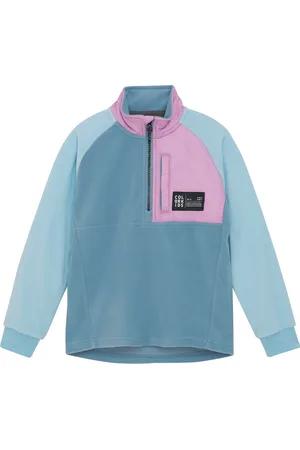 Color Kids Fleece Jacket - Anorak Blue
