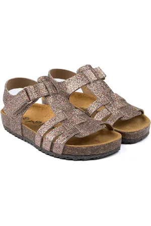 Pom Pom Bio Velcro Braid Sandal Pink