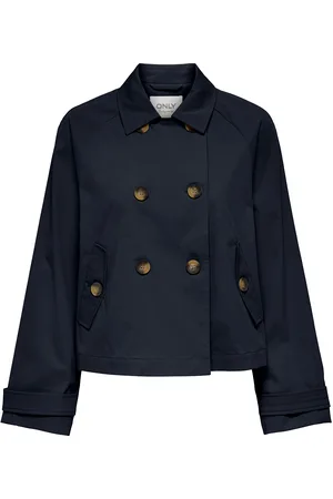 ONLY Carapril Life Short Trenchcoat Otw Noos Navy