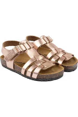 Pom Pom Bio Velcro Braid Sandal Pink