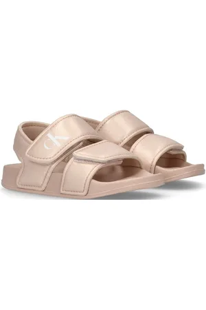 Calvin Klein Kids Velcro Sandals Pink