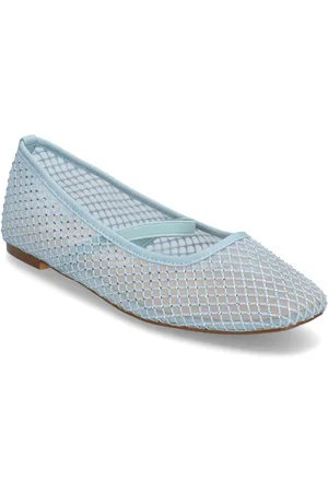 Bianco Bialilja Mesh Ballerina Blue