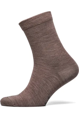 Swedish Stockings Johanna Organic Wool Socks Brown