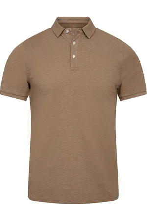 Bruun & Stengade Bs Taketomi Regular Fit Polo Shirt Brown