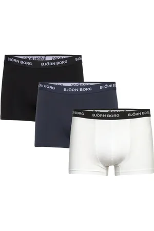 Björn Borg Cotton Stretch Trunk 3P Navy