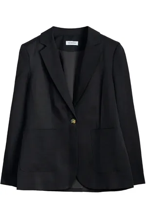 Ivo Nikkolo Linen-Blend Blazer, Blume Black