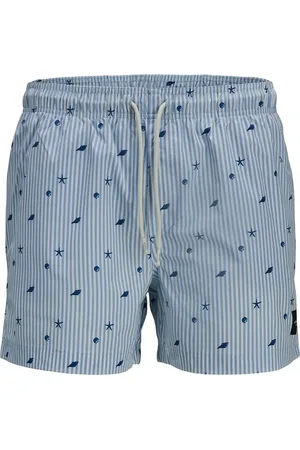 JACK & JONES Jpstmaui Jjswim Mini Stripe Akm Sn Jack & J S Blue