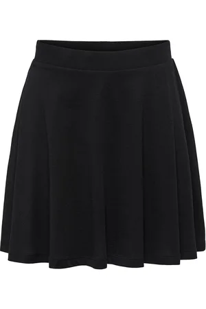 ONLY Onlmay Life Skater Skirt Jrs Black