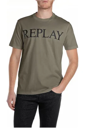 Replay T-Shirt Regular Basics Green