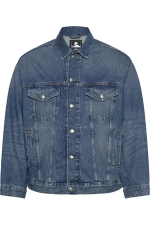 Edwin Eu-Trucker Jacket - Blue Blue