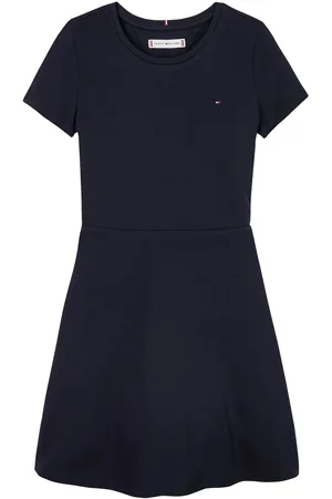 Tommy Hilfiger Essential Skater Dress Ss Navy