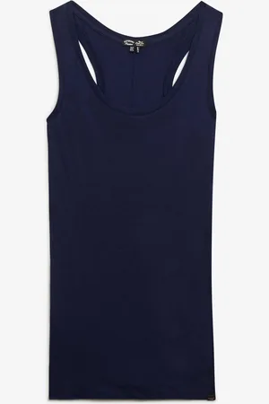 Superdry Studios Lightweight Racer Vest Navy