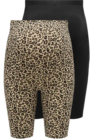ONLY Olmlovely Life Shorts Jrs Mat 2 Pack Aop Black