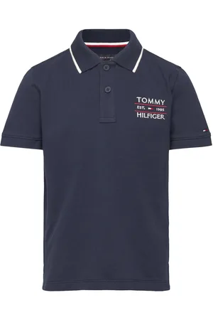 Tommy Hilfiger Tommy Flag Hilfiger Polo Reg Ss Navy