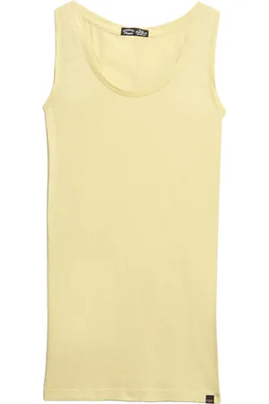 Superdry Studios Lightweight Racer Vest Yellow