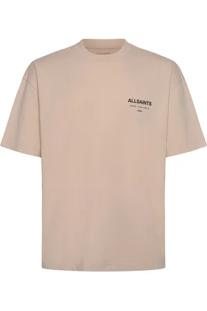 AllSaints Underground Ss Crew Beige