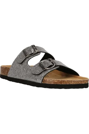 Cruz Winsy W Cork Sandal Silver