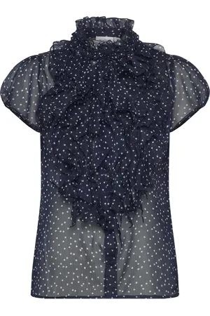 Saint Tropez Liljasz Crinkle Ss Shirt Black