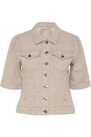 Culture Cumilky Ss Jacket Beige