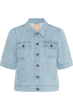 Culture Cumilky Ss Jacket Blue