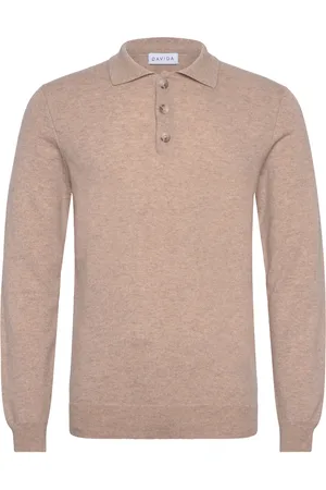 Davida Cashmere Man Collar Beige