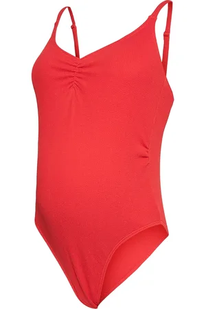 Mama;licious Mlnaomi Hc Swimsuit Red