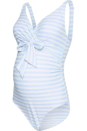 Mama;licious Mlkathy Tess Padded Swimsuit 2F Blue