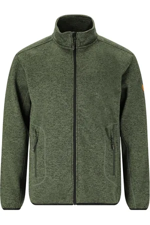 Whistler Sampton M Melange Fleece Jacket Khaki