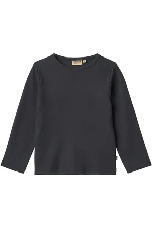 WHEAT T-Shirt L/S Milo Navy