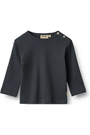 WHEAT T-Shirt L/S Milo Navy